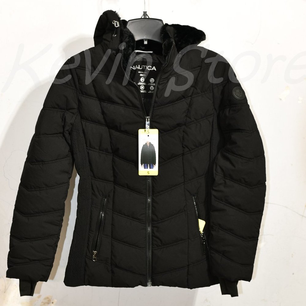 Nautica Ladies' Stretch‎ Puffer Jacket